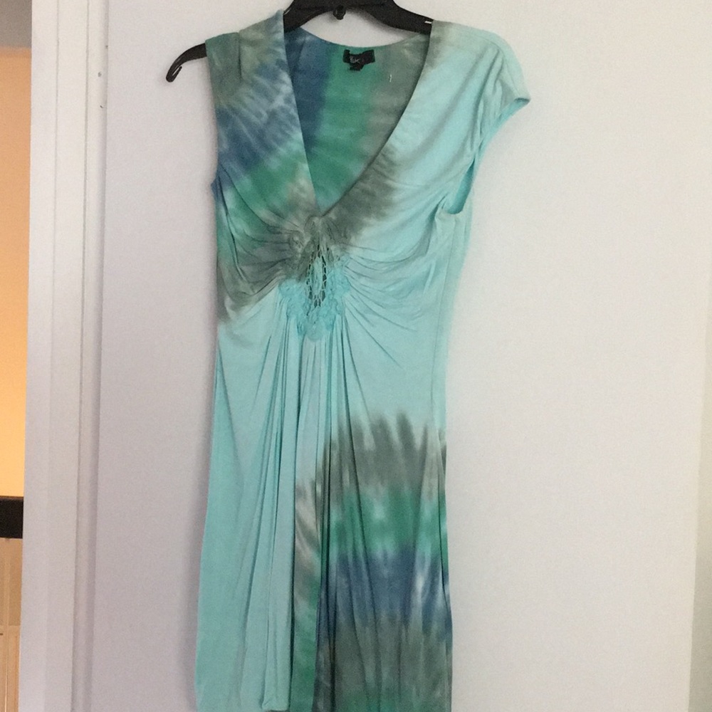Sky mini dress